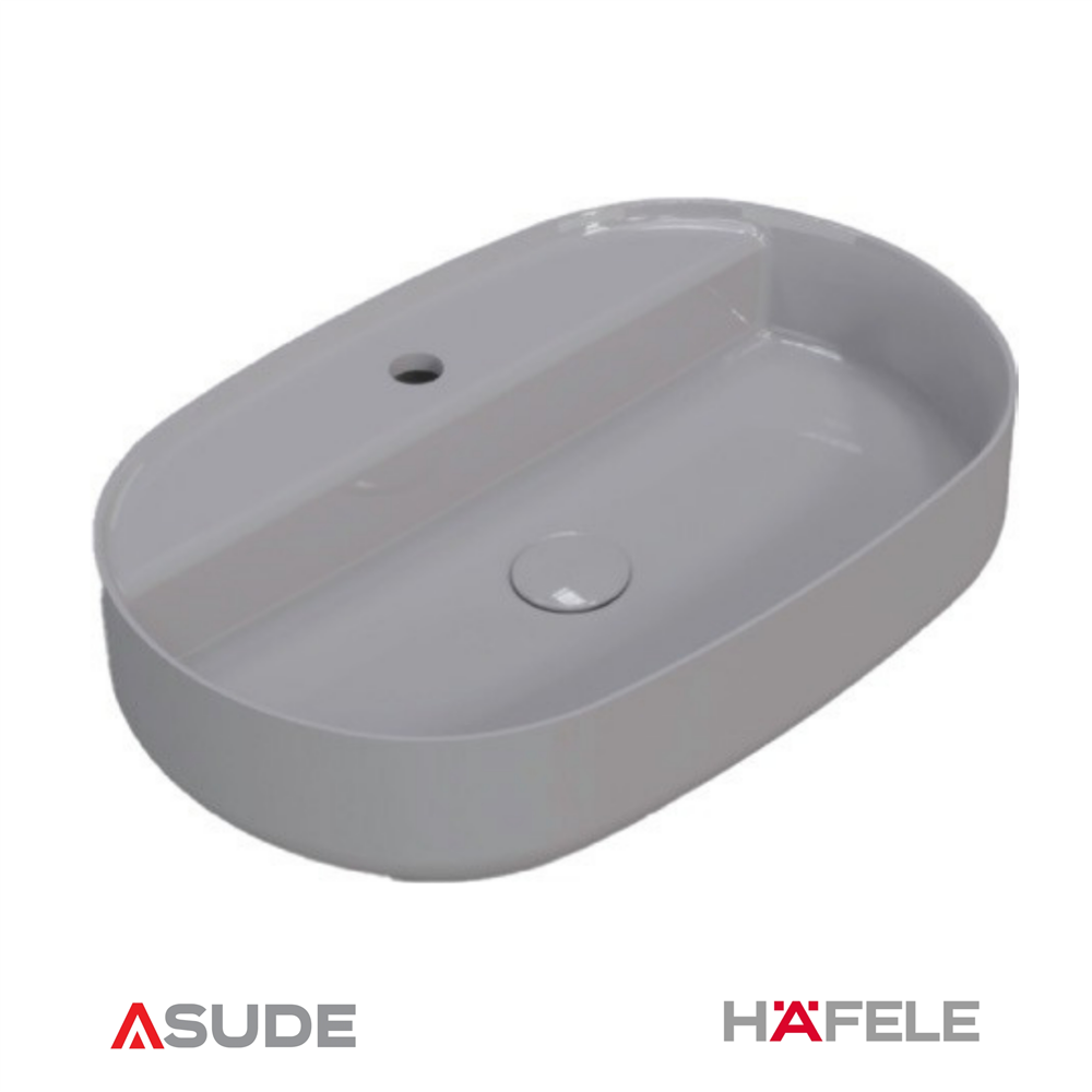 MILAGRO OB Lavabo,mat gri,600x400mm