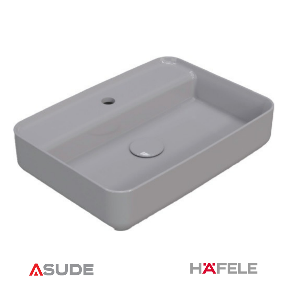 MILAGRO SB Lavabo,mat gri,550x400mm