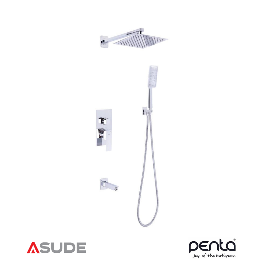 PENTA 4559 ANKASTRE BANYO&DUŞ SİSTEMİ (CHROM)(SQUARE)