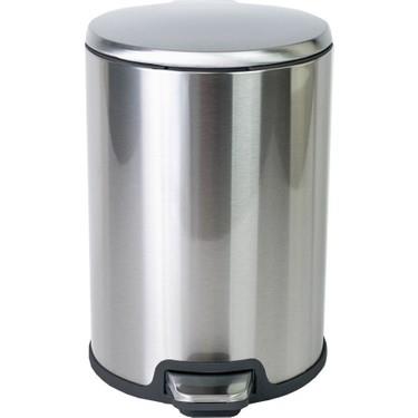 Primanova Cigo Pedallı Çöp Kovası 12 Lt Mat Metal