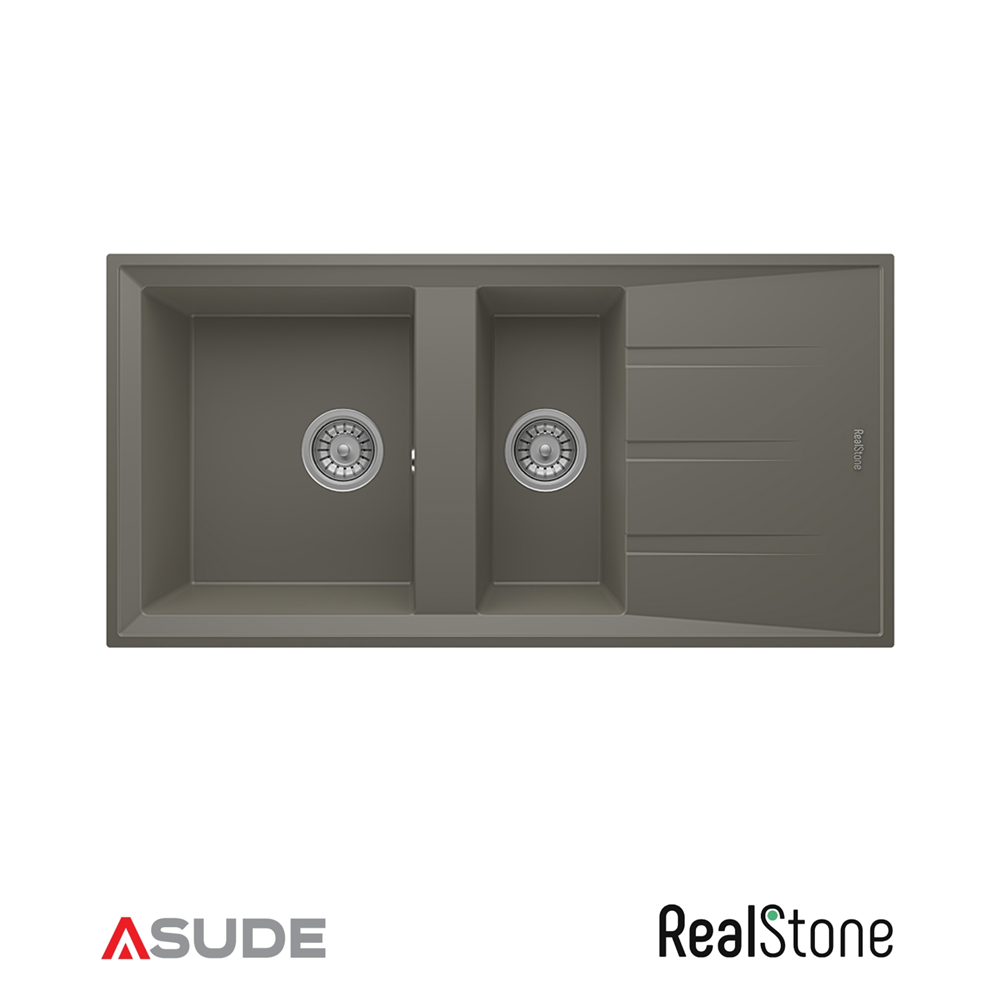 REALSTONE P013 SALDA 1.5 GÖZ DAMLALIKLI G.EVİYE 1000*500MM G