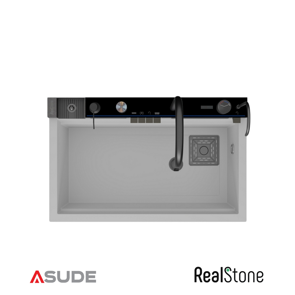 REALSTONE VIKTORIA AKILLI G.EVİYE  AKSESUAR SET BEYAZ