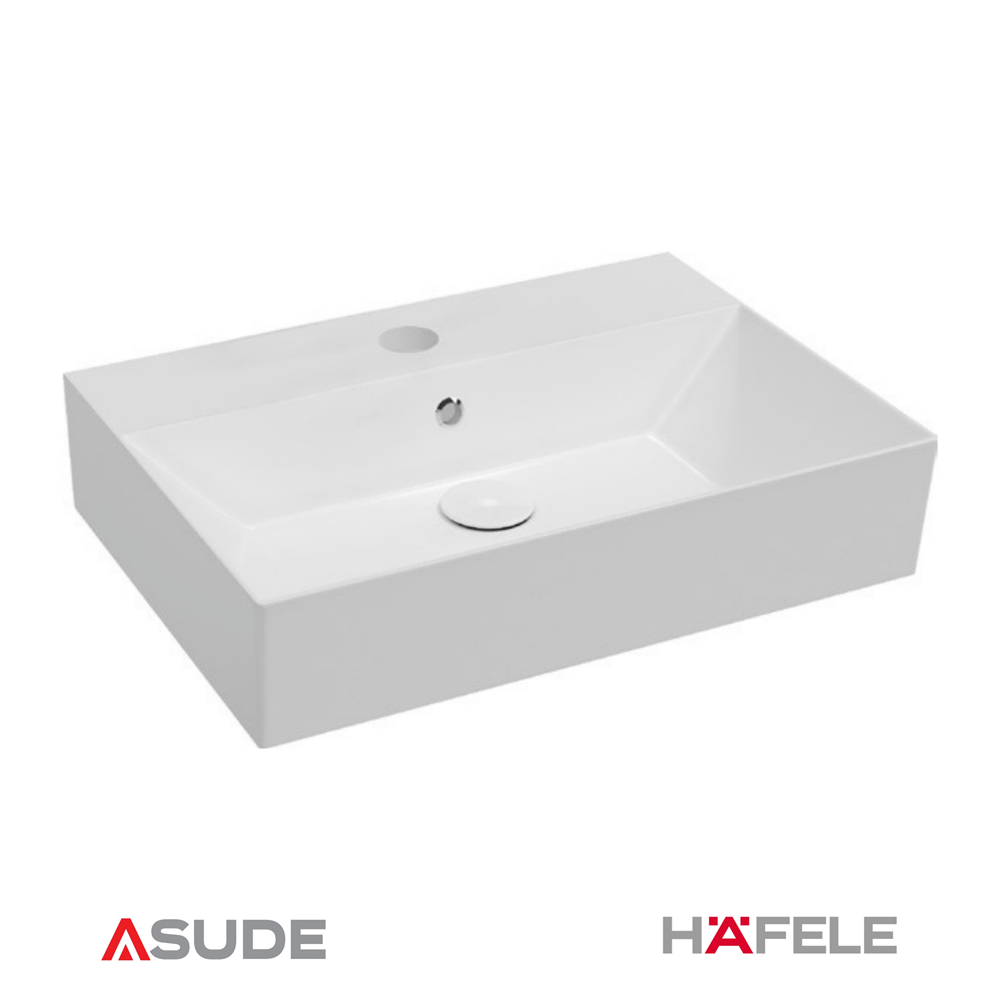 REGINA 60 Lavabo,parlak beyaz,600x420mm