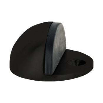 Stoper zemine, vidalı 44x25mm mat siyah