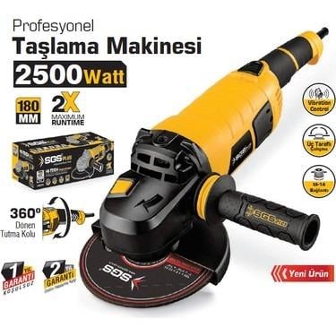 TAŞLAMA MAKİNESİ 180MM 2500 WATT