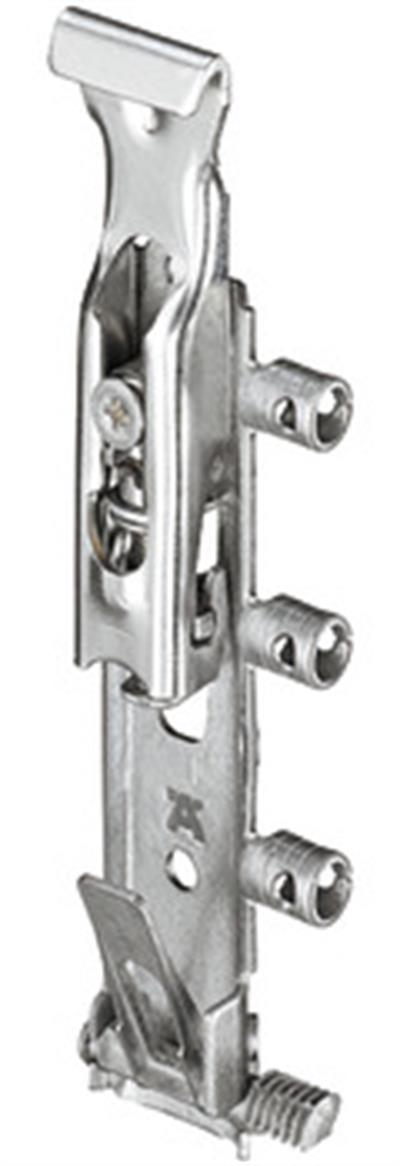 TR6 Gizli dolap askı elemanı,dübelli,sol