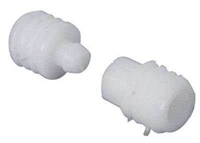 Bağlantı dübeli beyaz Ø10mm sökülebilir