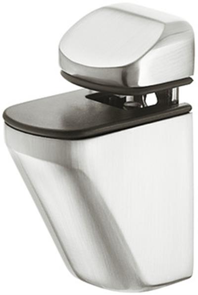 Raf tutucu cam/ahşap krom parlak 4-25mm