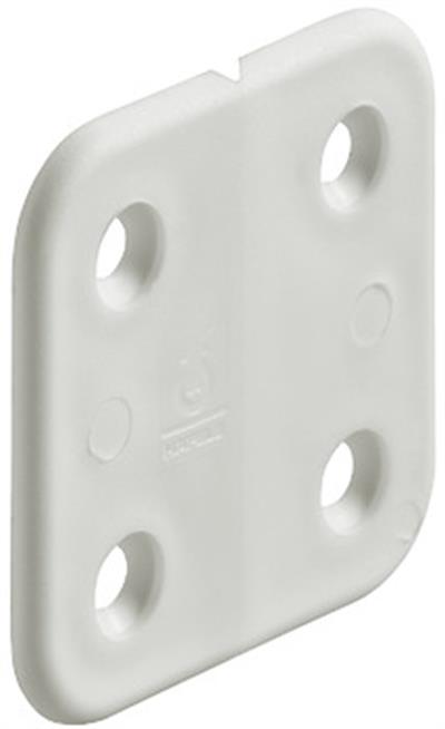 Milsiz menteşe pl.beyaz 40x40mm