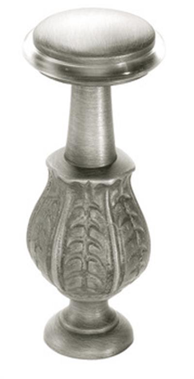 Stoper zemine, vidalı p.çel.renkli 65mm