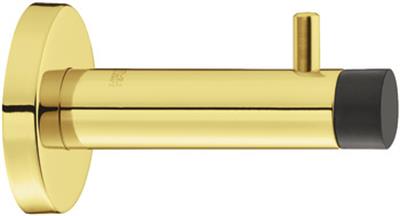 Stoper duvara, vidalı parlak pirinç 82mm