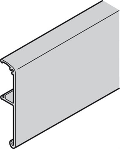 Klipsli panel taşıyıcı ray için, 3000mm