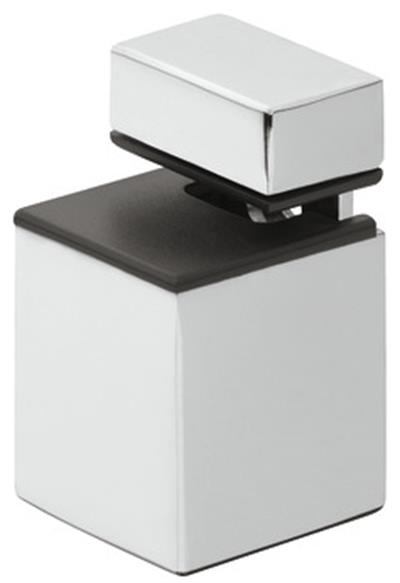 Raf tutucu cam/ahşap krom parlak 4-20mm