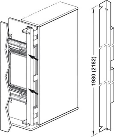 Slido F-Pa72 60B Kapama pro.2200-2700mm