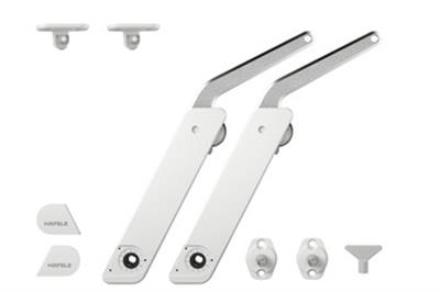 F.FLAP H 1.5 Çift makas set D beyaz/nik.