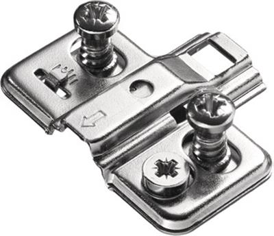 M.K. ayarlı taban, vidalı, 5mm / 0mm