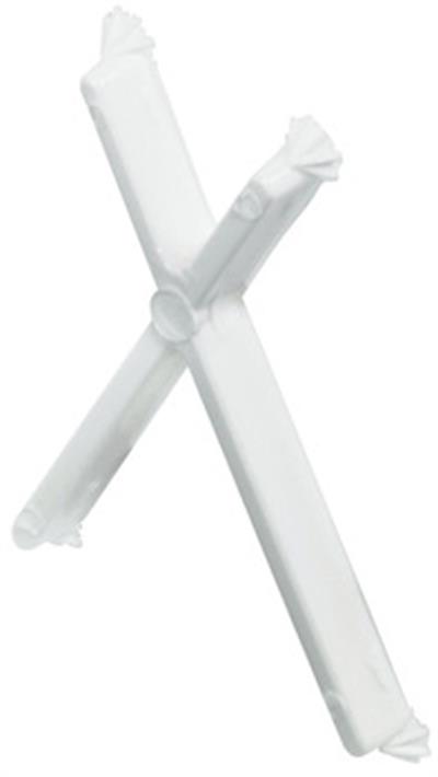 Raf kilit plastik beyaz 5mm 80kg