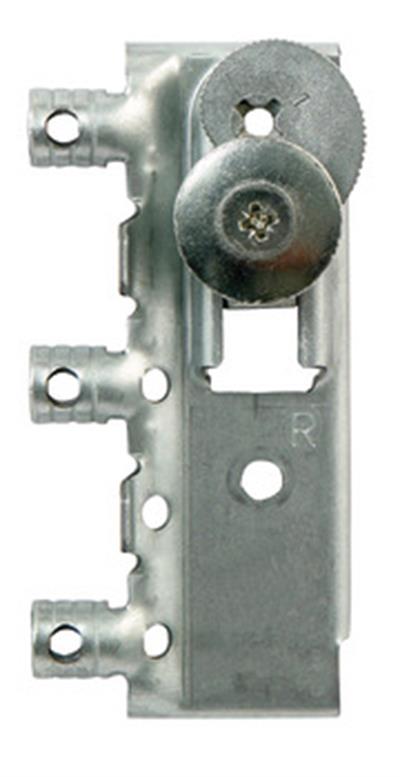 TR8 Gizli dolap askı elemanı,dübelli,sağ