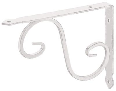 Dekoratif raf tutucu çelik beyaz 135x190