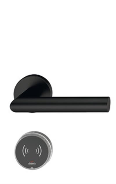 DT710c L, dış modül kolu, p.çelik siyah