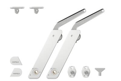 F.FLAP H 1.5 Çift makas set B beyaz/nik.