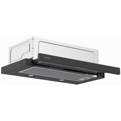 Hafele Astrol B Sürgülü Davlumbaz 60 cm Siyah