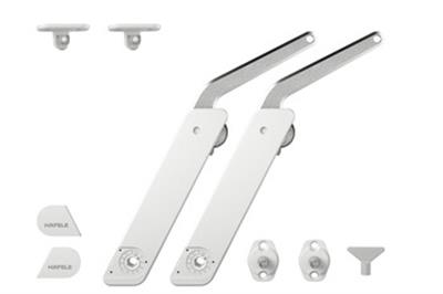 F.FLAP H 1.5 Çift makas set C beyaz/nik.