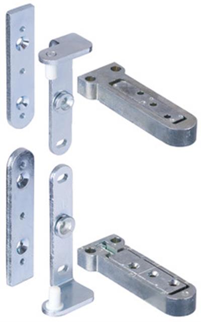 CIR Pivot menteşe düz galvaniz