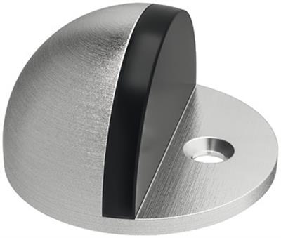 Stoper zemine, vidalı mat krom 47x27mm