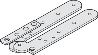 Slido D-Fo21 50A hinge w.al.func.black