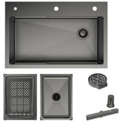 FOUNTAIN Eviye ve aksesuar seti,titanyum