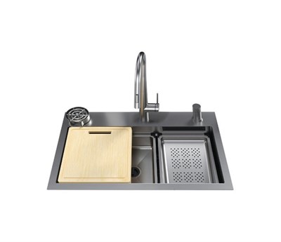 FOUNTAIN Eviye ve aksesuar seti,titanyum