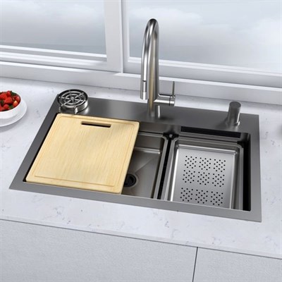 FOUNTAIN Eviye ve aksesuar seti,titanyum