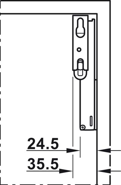 FREE SPACE 1.8 Bas-aç Model E beyaz/nikl