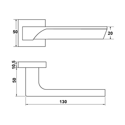 ISTANBUL Kol seti (barelli) mat siyah