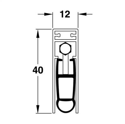 Kapı altı giyotin 1208mm