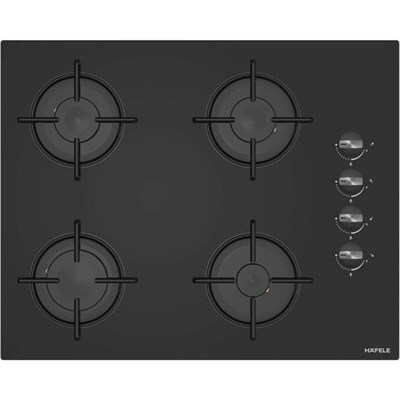 Hafele Luce Gazlı Ocak 65 cm 4G Siyah Cam