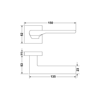 LUPO Kol seti (barelli) parlak krom
