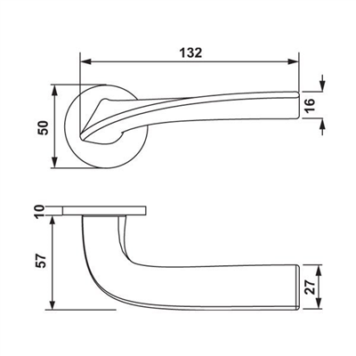 MASTER Kol seti (barelli) mat nikel