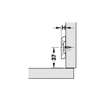METALLA 330 H taban klipsli pslmz 0 mm