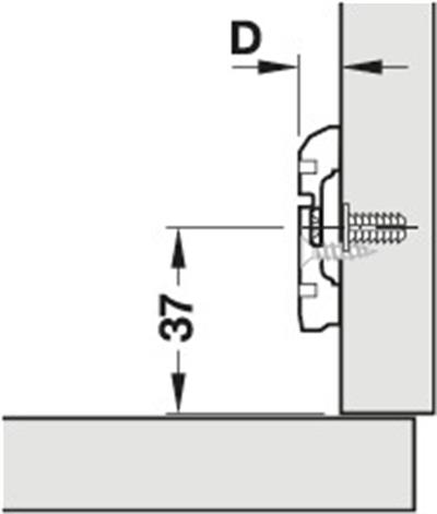 METALLA 330 H taban klipsli,syh 0 mm