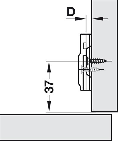 METALLA 330 H taban klipsli,syh 2 mm