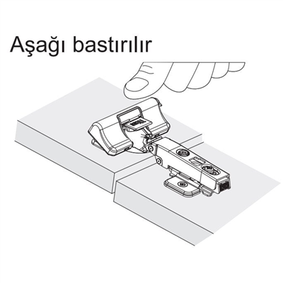 METALLAMAT Yavaşlatıcı, klipsli, 110°