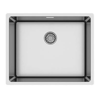 NOVARA05 Eviye,540x440mm,pas.çel.fırçalı
