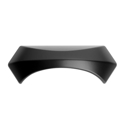 NOVE Kulp mat siyah 96mm