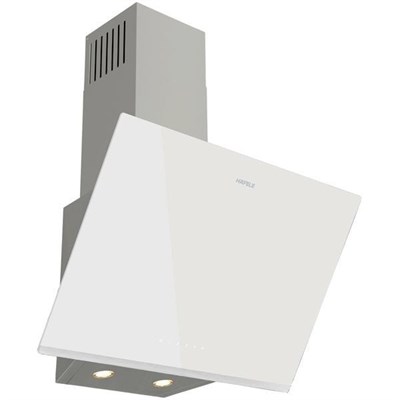 Hafele Orion Açılı Beyaz Tek Cam Davlumbaz 60 cm