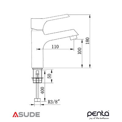 Penta 2301 Aren Lavabo Bataryası