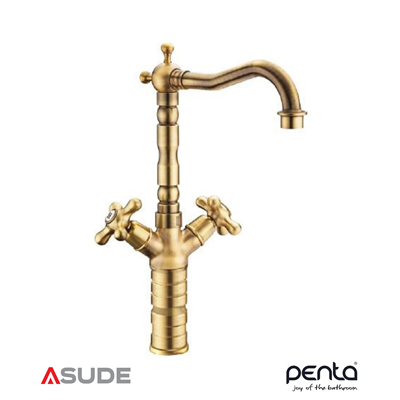 Penta 2501HS History Antik Yüksek Çanak Lavabo Bataryası