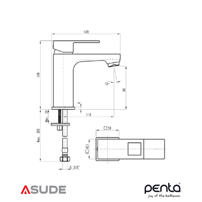 Penta 4401L Loya Lavabo Bataryası