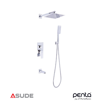 Penta 4559 Ankastre Banyo & Duş Sistemi (Chrom) (Square)